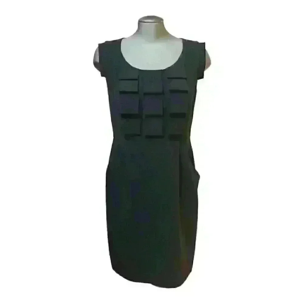 Laundry Shelli Segal Dress Knee  Length Gray